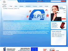Tablet Screenshot of elpie.com.pl